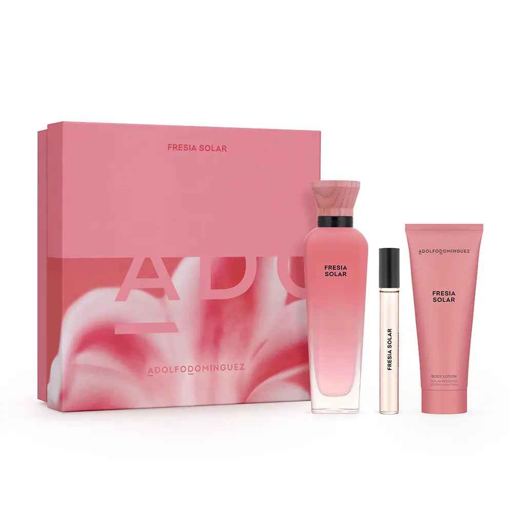 Adolfo Dominguez Fresia Solar Eau De Parfum 120Ml Vaporizador + Locion Corporal Perfumada 1U + Vial 10Ml Vaporizador