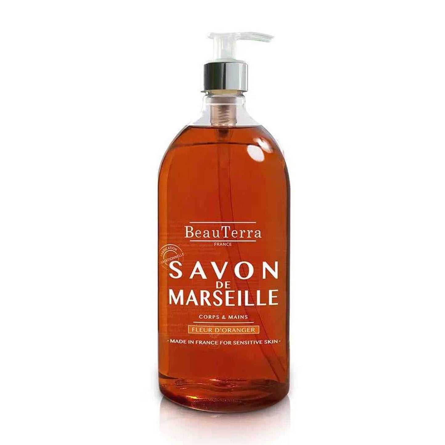 Beauterra Fleur D'Oranger Jabon De Marsella 1000Ml