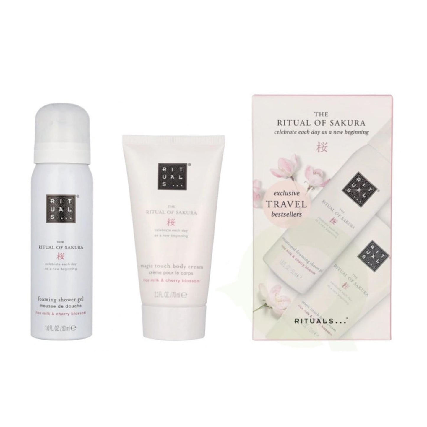 Rituals The Ritual Of Sakura Gel De Baño Espuma 120Ml + Creme Corporal 70Ml