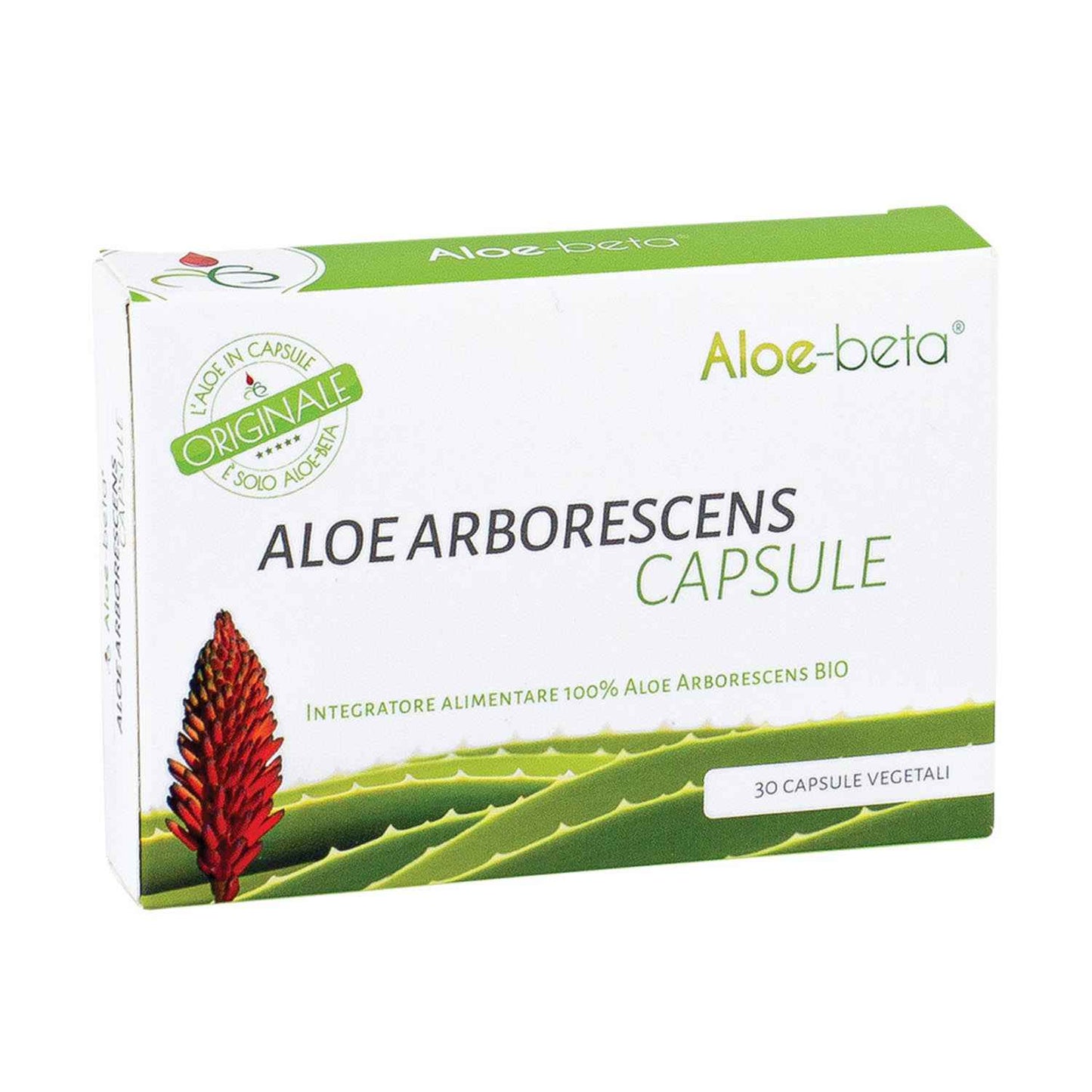 Aloe Beta Arborescens Aloe Capsules 100% Aloe 30Un