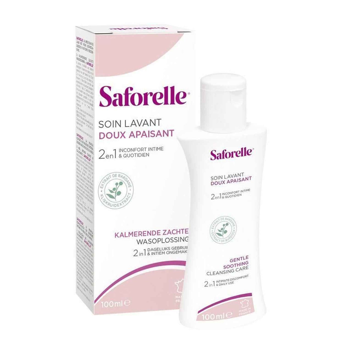 Saforelle Gentle Soothing Gel Intimo Limpeza 2In1 100Ml
