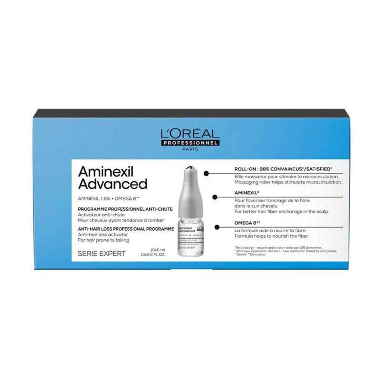 Loreal Aminexil Advanced Tratamiento Anti-Caida 10Un
