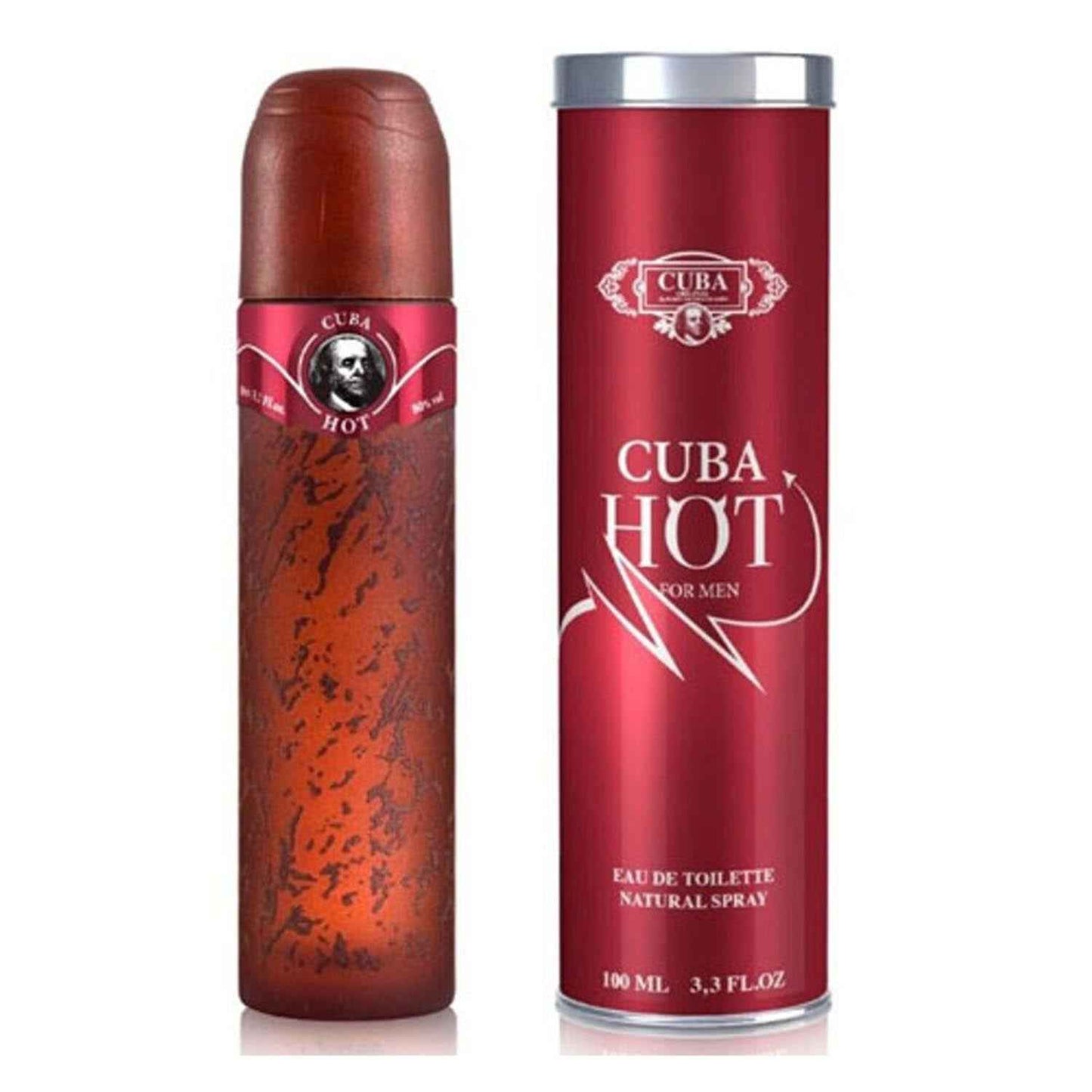 Cuba Hot For Men Eau De Toilette 100Ml Vaporizador