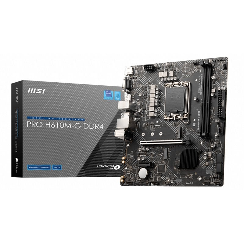 Motherboard MSI PRO H610M-G DDR4