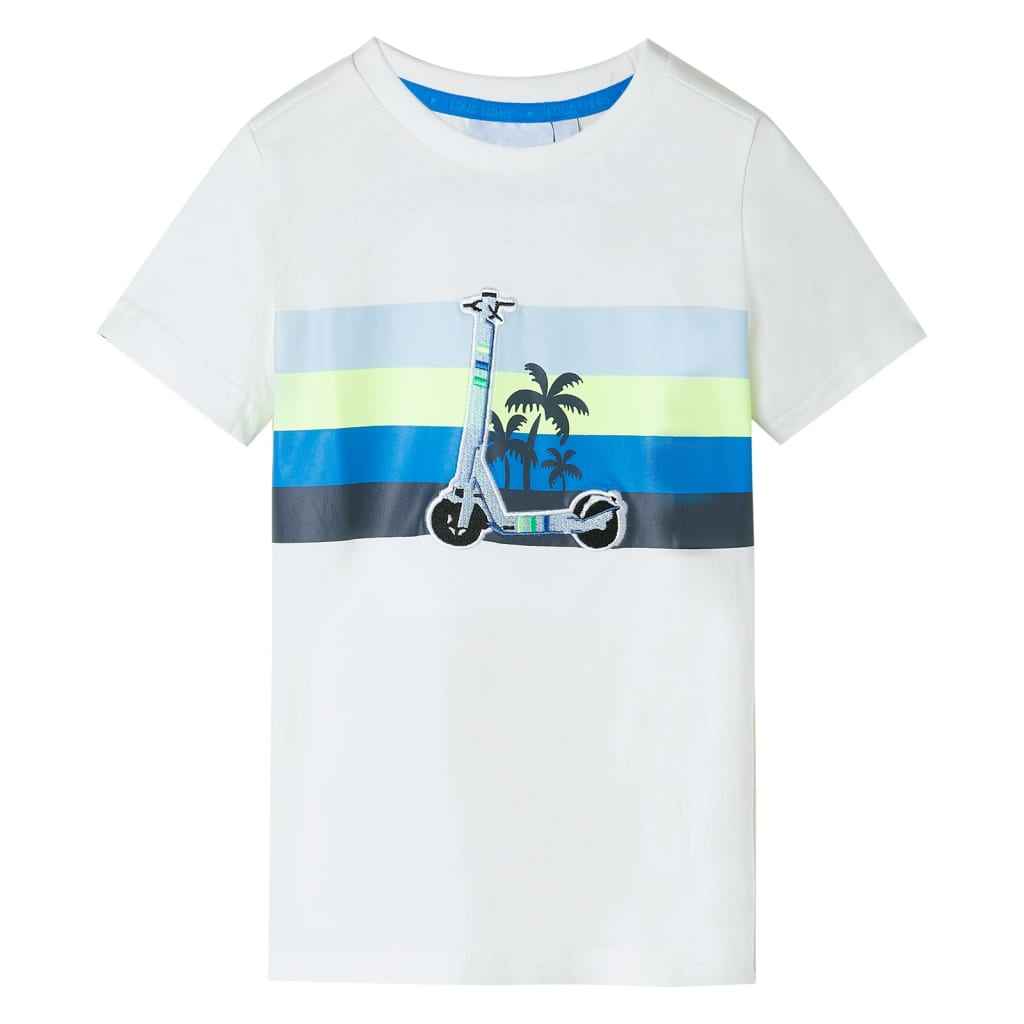 T-shirt infantil cor cru 92