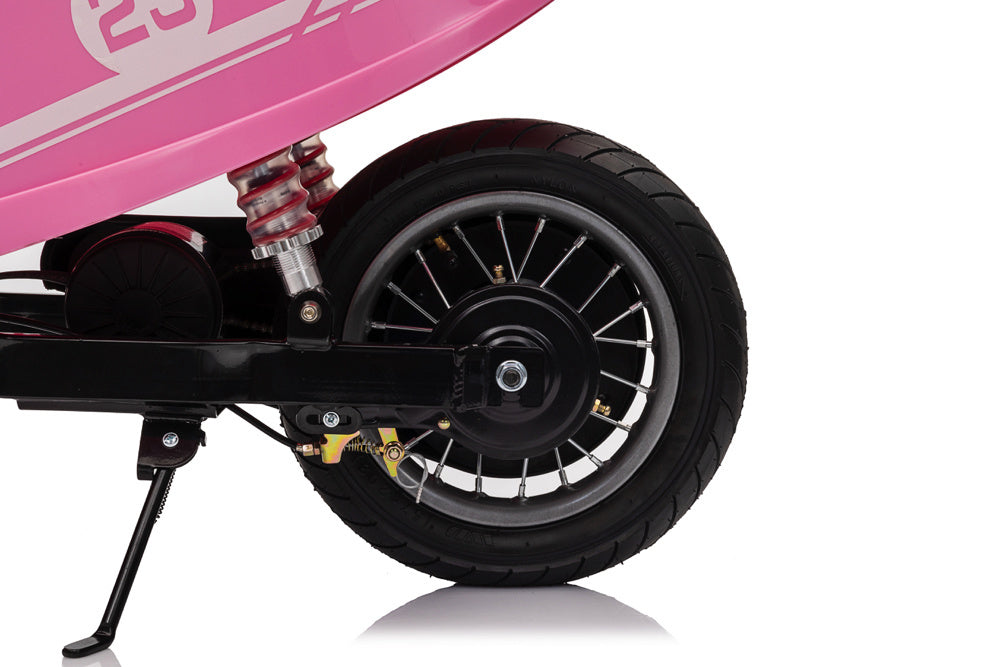 24 volt elektrische kinder scooter met 350 watt aandrijving