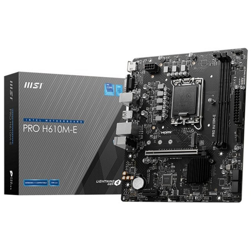 Motherboard MSI PRO H610M-E