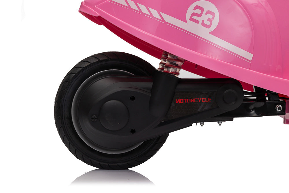 24 volt elektrische kinder scooter met 350 watt aandrijving