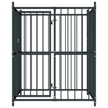 vidaXL Canil de exterior 120x120x150 cm
