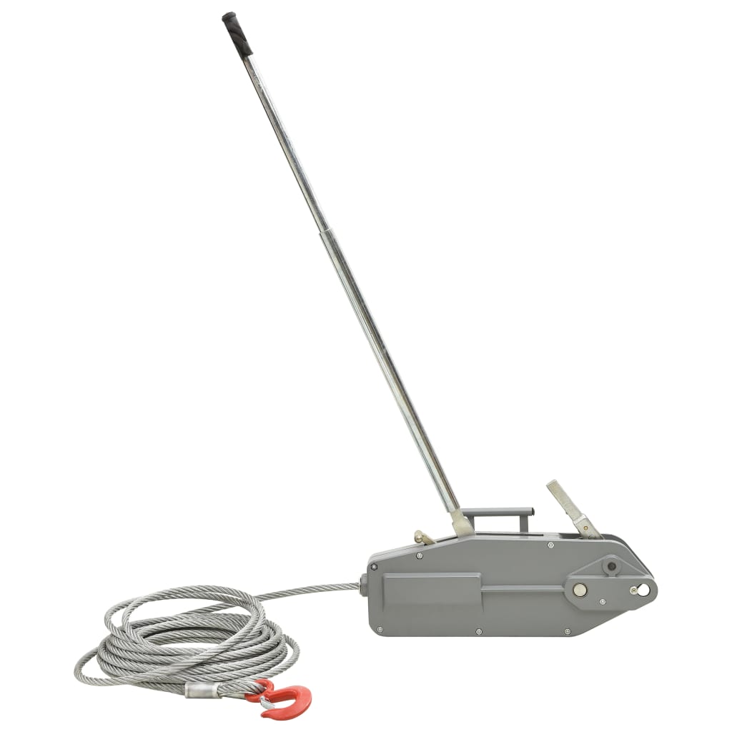 vidaXL Guincho de cabo de aço 800 kg