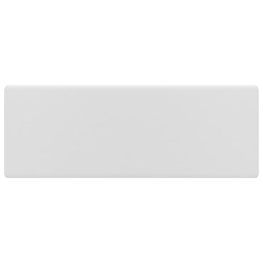 vidaXL Lavatório luxuoso quadrado 41x41 cm cerâmica branco mate