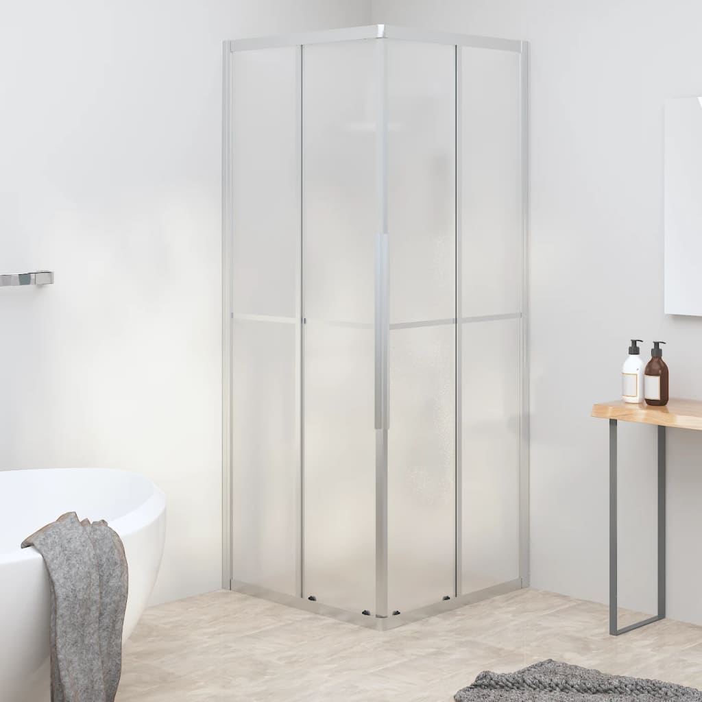 vidaXL Cabine de duche ESG 80x80x180 cm
