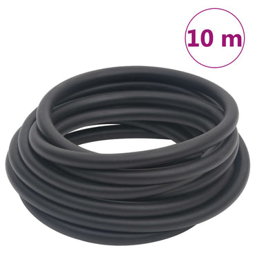 vidaXL Mangueira de ar híbrida 0,6" 2 m borracha e PVC preto