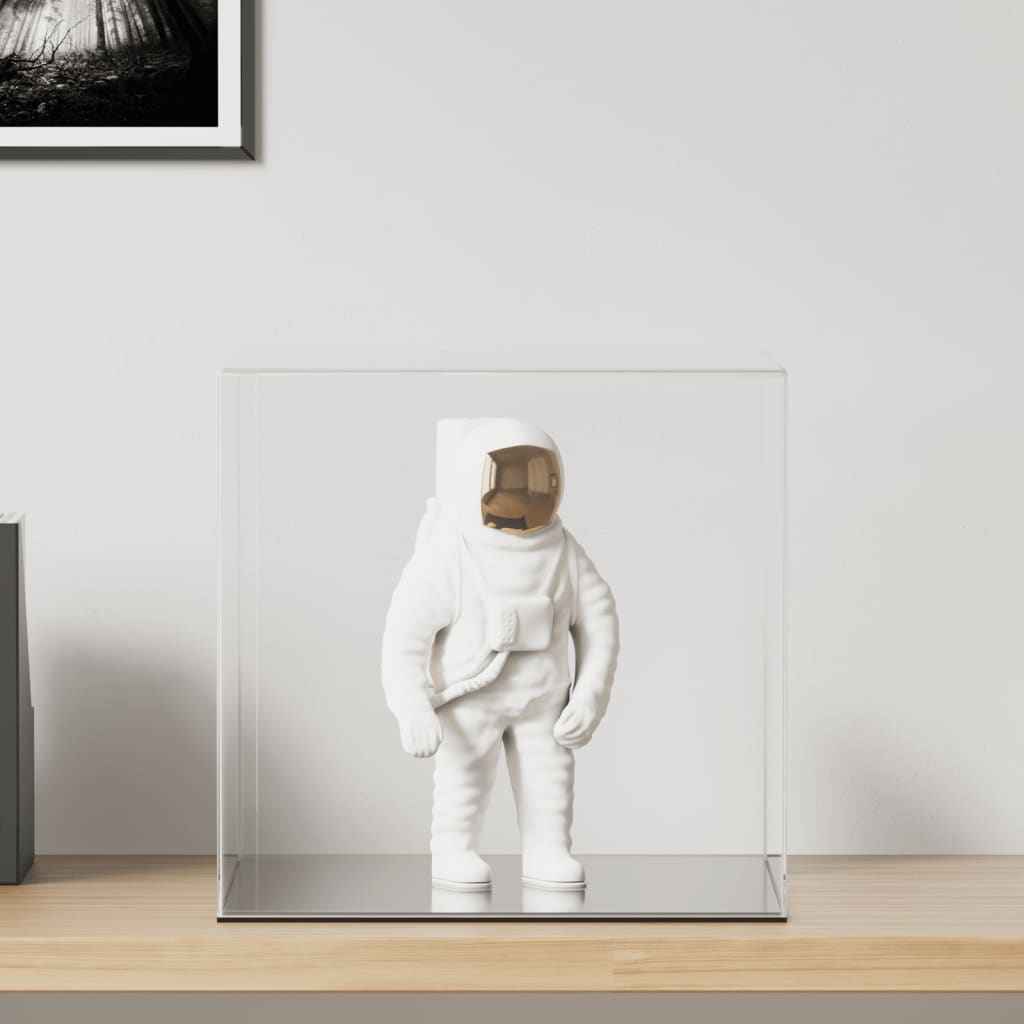 vidaXL Caixa de exposição 14x14x22 cm acrílico transparente