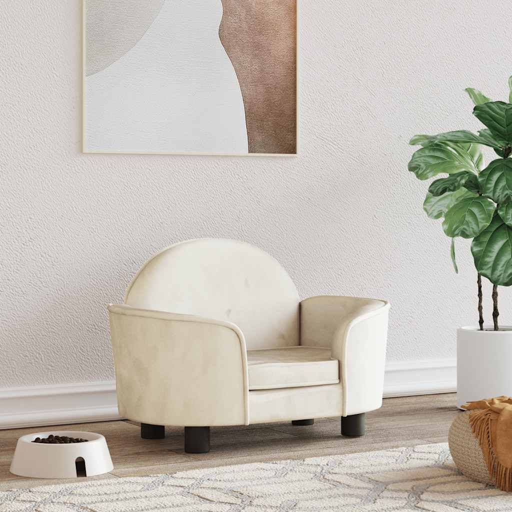 vidaXL Cama para cães 66x40x45 cm veludo azul