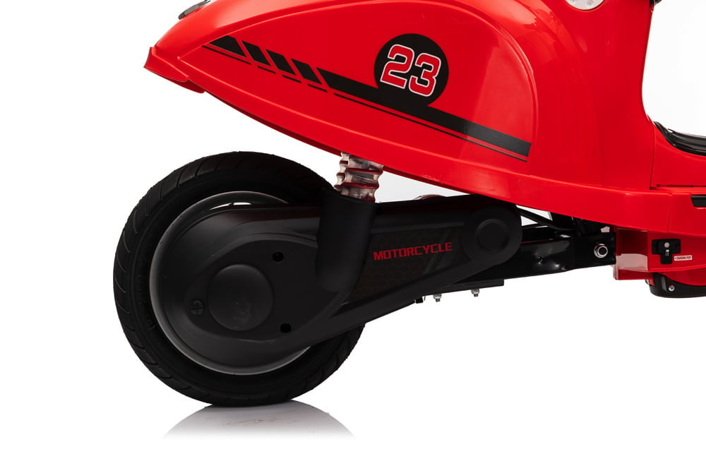 24 volt elektrische kinder scooter met 350 watt aandrijving