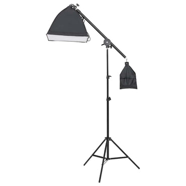 vidaXL Conjunto de iluminação para estúdio com tripé e softbox