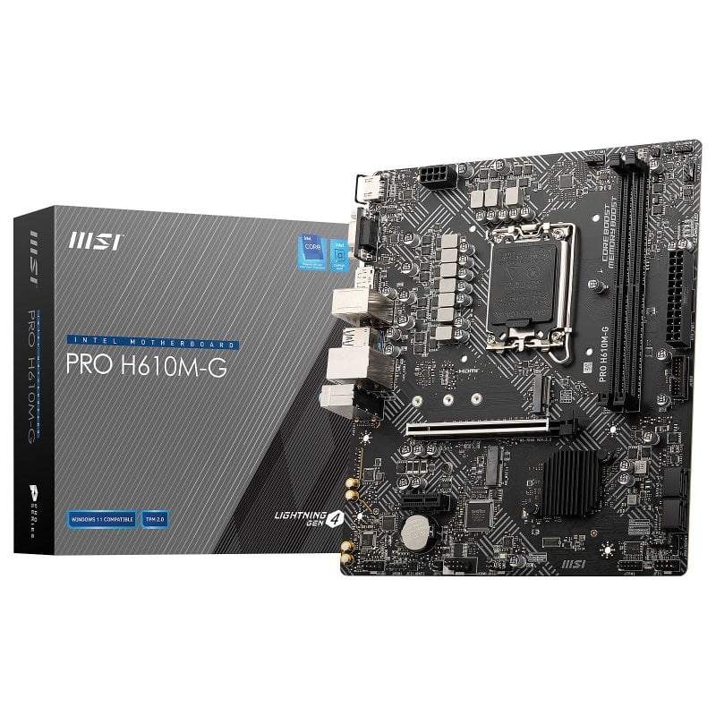 Motherboard MSI PRO H610M-G