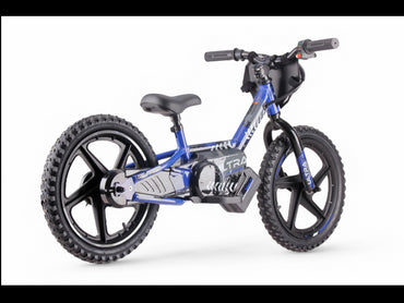 24 volt elektrische balance bike met 16 inch wielen, elektrische motor - blauw
