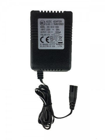 12 volt oplader voor kinder accu speelgoed (plat)