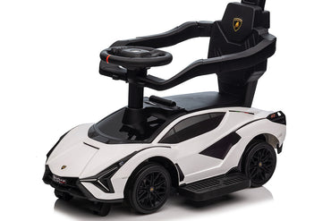 Lamborghini Sian, loopauto, duw auto, 2 in 1.