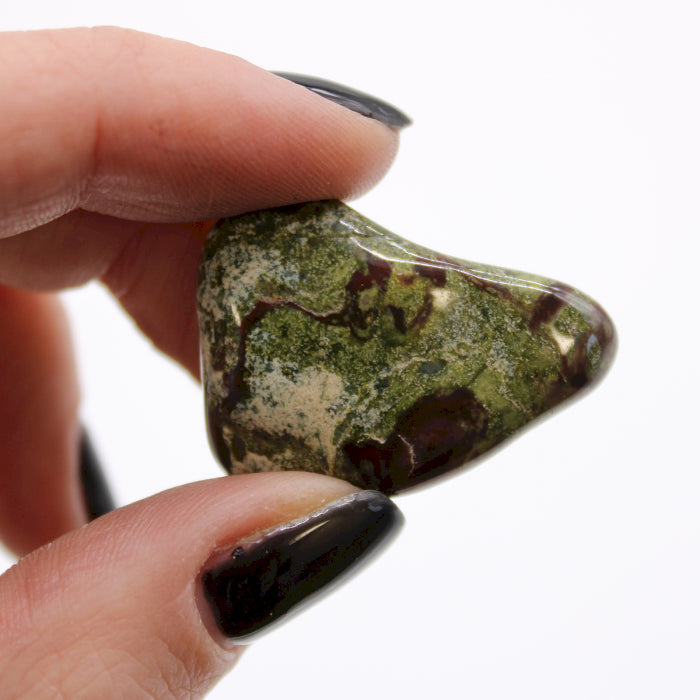 Bag of 12 Medium African Tumble Stones - Dragon Stones