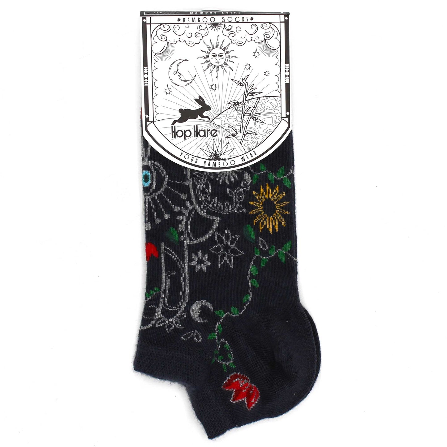 S/M Hop Hare Bamboo Socks Low (36-40) - Hamsa