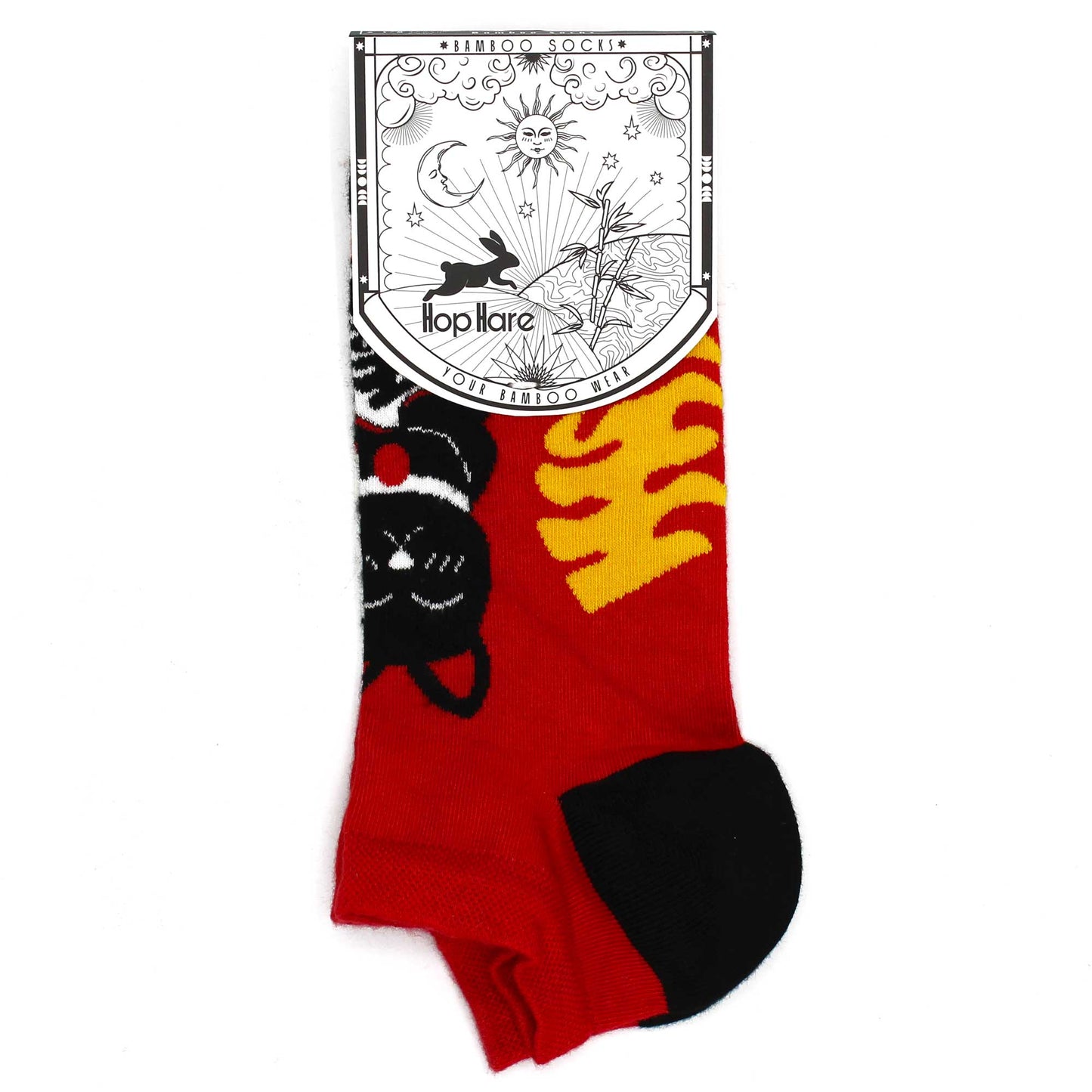 S/M Hop Hare Bamboo Socks Low (36-40) - Lucky Cat