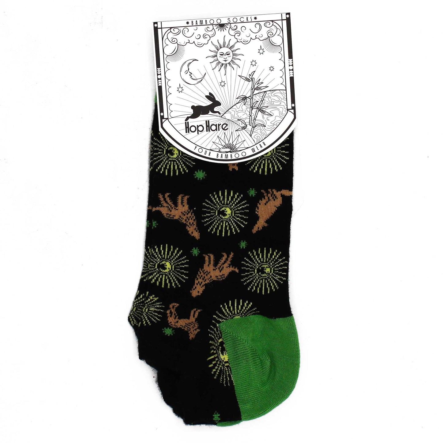 S/M Hop Hare Bamboo Socks Low (36-40) - Moonlight Wolfs