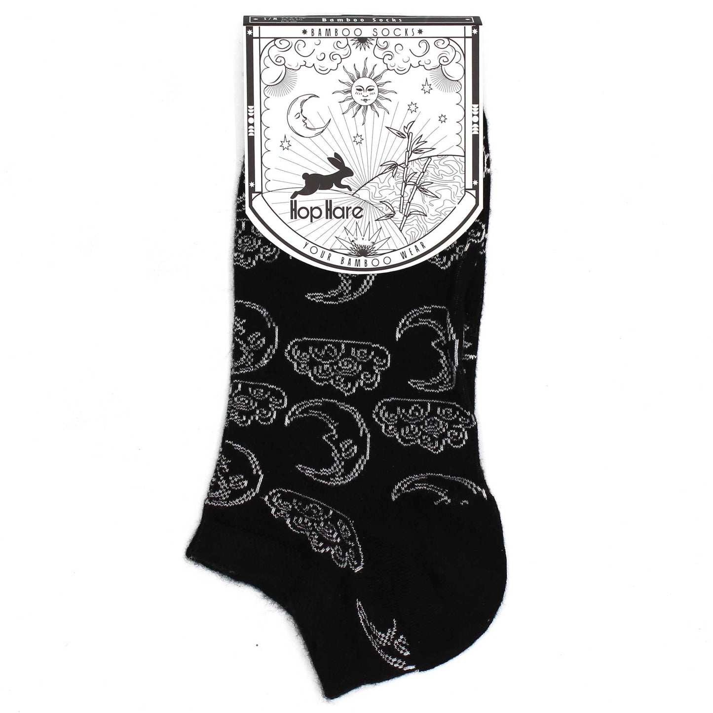 S/M Hop Hare Bamboo Socks Low (36-40) - Day and Night