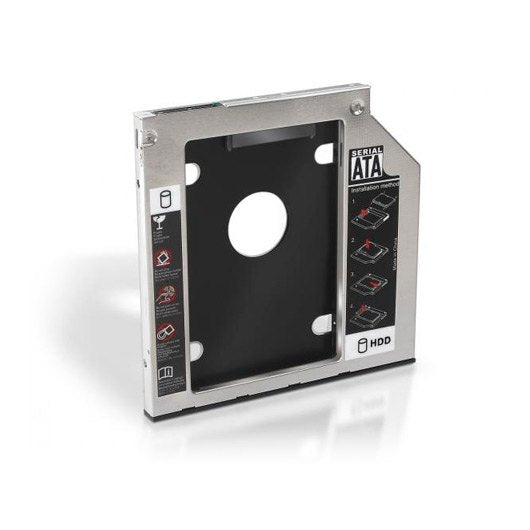 Adaptador Bahã�A Rw Portã�Til A Ssd 2.5 Aisens 9.5Mm