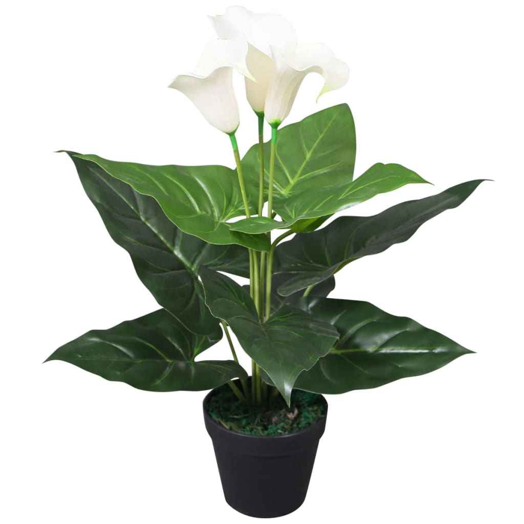 vidaXL Planta hortênsia artificial com vaso 60 cm vermelha