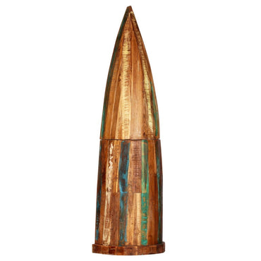 vidaXL Garrafeira 50x40x180 cm madeira recuperada maciça