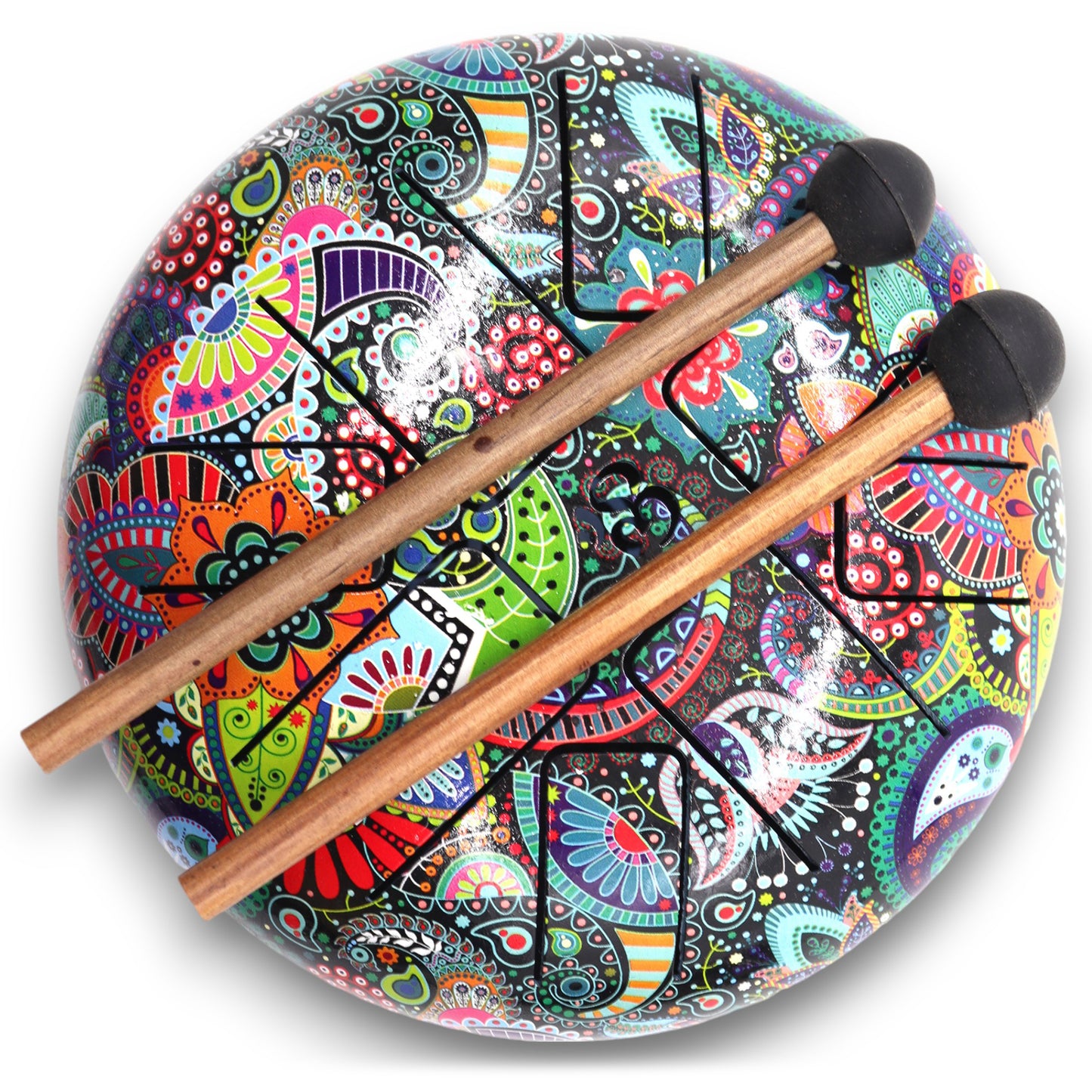 Steel Tongue Happy Drums Muti Coloured OM - 18cm