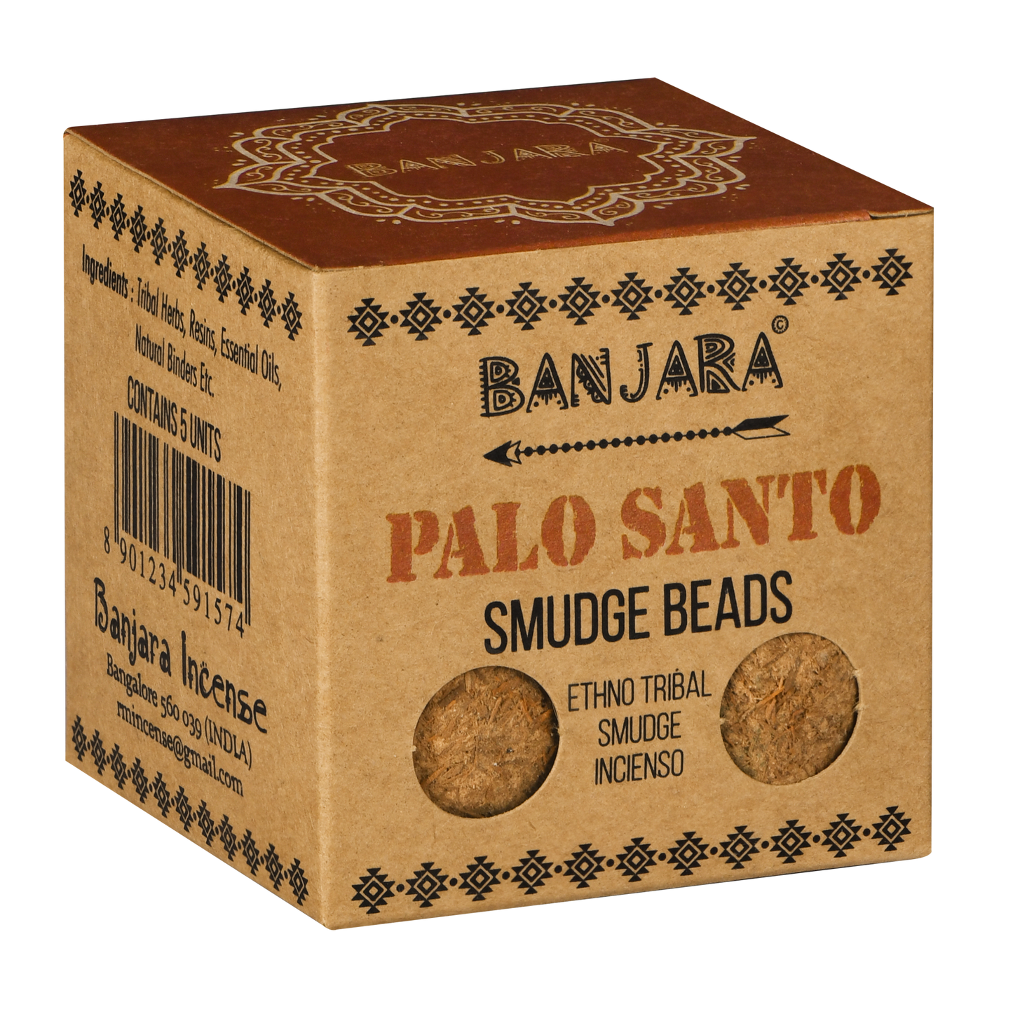 Banjara Smudge Beads - Palo Santo