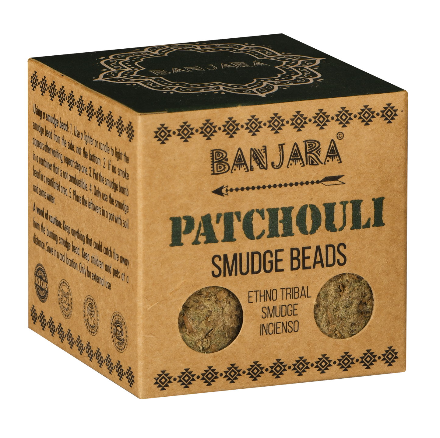 Banjara Smudge Beads - Patchouli