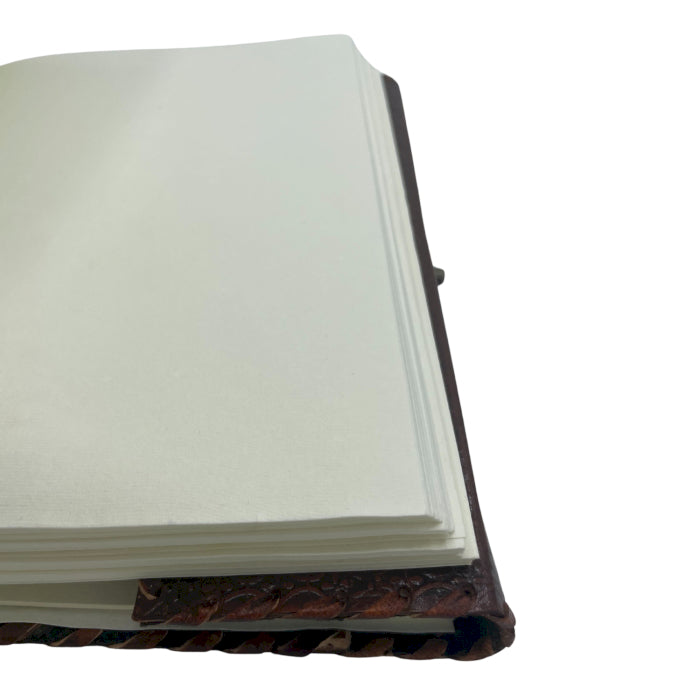 Large Book of Shadows - Dark Tan - 200 pages decle-edged - 25x18x3cm