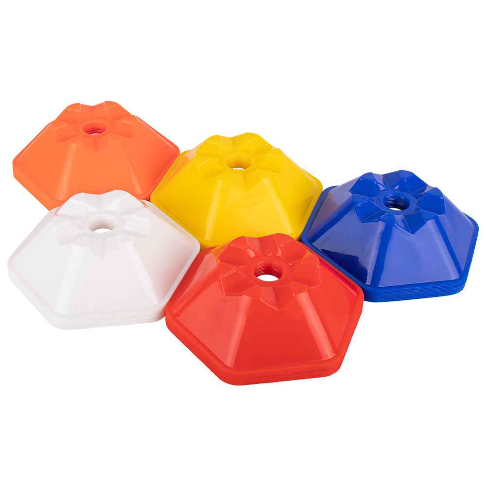 Marcadores de espaço hexagonais