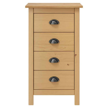 vidaXL Aparador Hill 46x35x80 cm madeira de pinho maciça