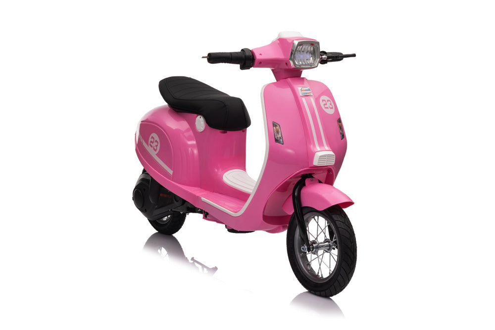 24 volt elektrische kinder scooter met 350 watt aandrijving