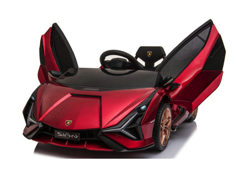 Lamborghini Sian, 12v elektrische kinderauto met vleugeldeuren