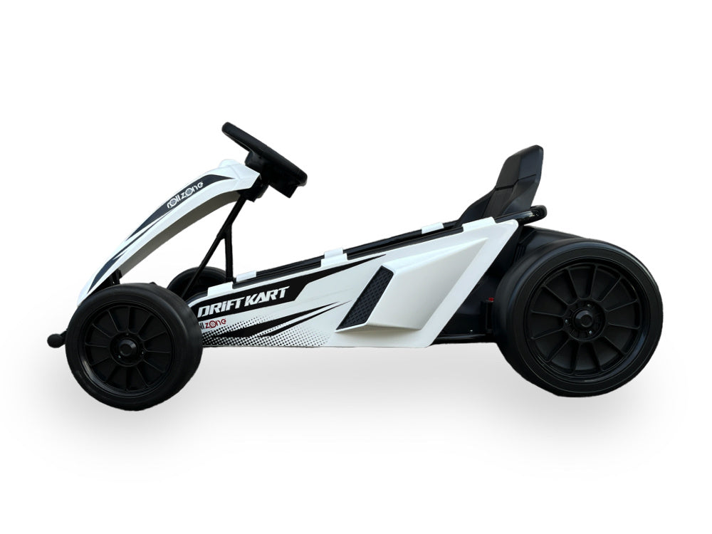 ROLLZONE drift Go-Kart, 24 volt kart met 200 watt motoren, Nieuwe Editie!