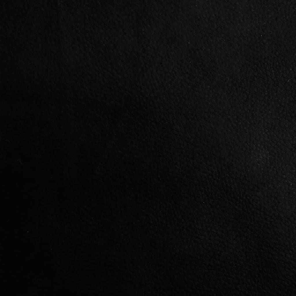 vidaXL Poltrona de massagens elétrica couro artificial preto