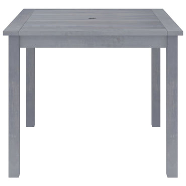 vidaXL Mesa de jantar para jardim 88x88x74 cm madeira de acácia maciça