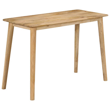 vidaXL Mesa de jantar madeira de mangueira maciça 180x90x76 cm