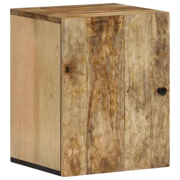 vidaXL Armário de parede para WC 38x33x48 cm mangueira maciça preto