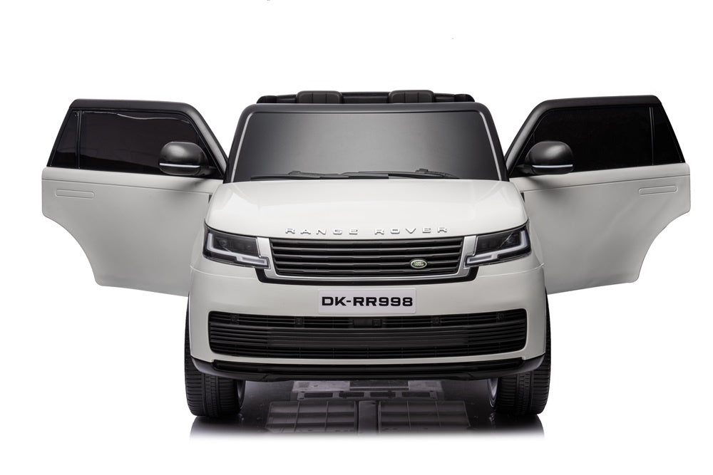 Land Rover, Range Rover, 2 zitter, 24 volt elektrische kinderauto, rubberen banden en meer!