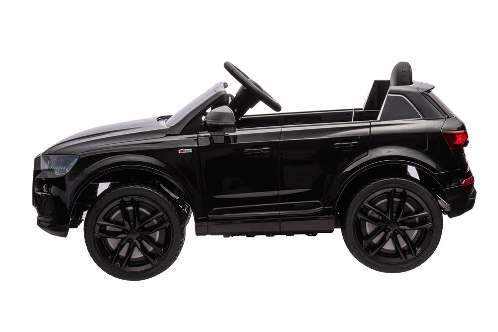 Audi Q7 elektrische kinderauto, 12 volt, rubber banden en meer!