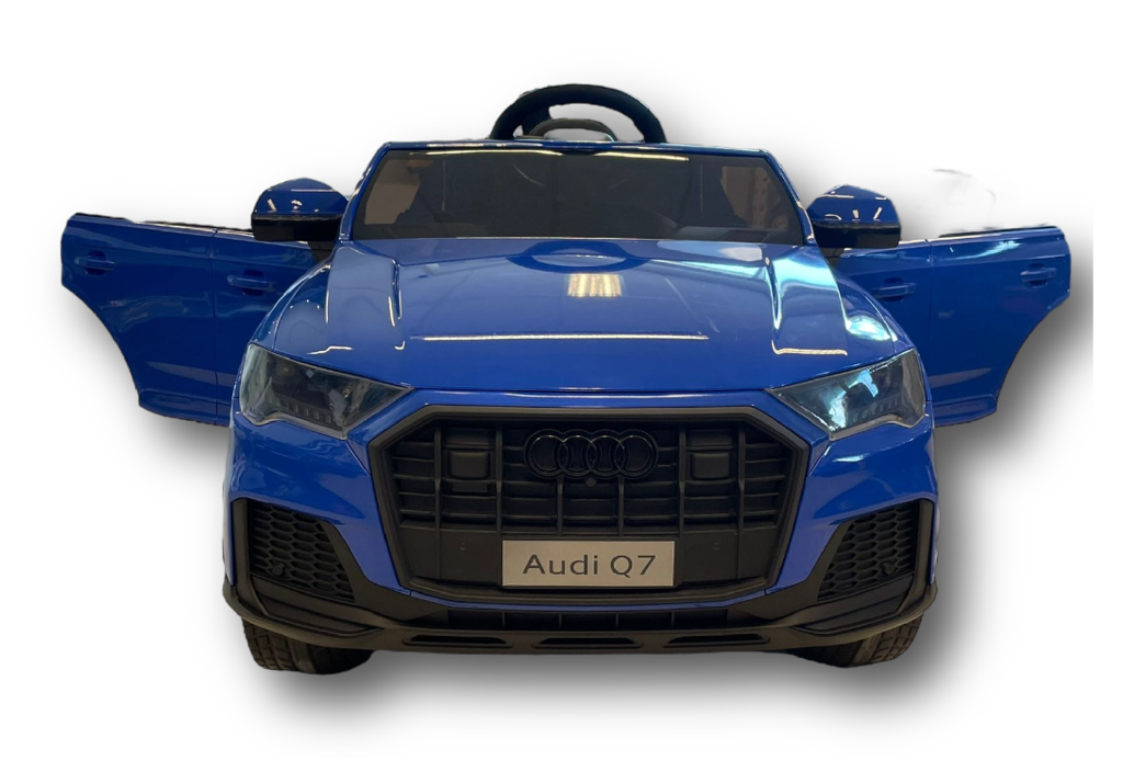 Audi Q7 elektrische kinderauto, 12 volt, rubber banden en meer!