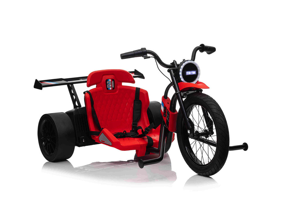 Drift Trike, 24 volt Trike met 775 watt motoren